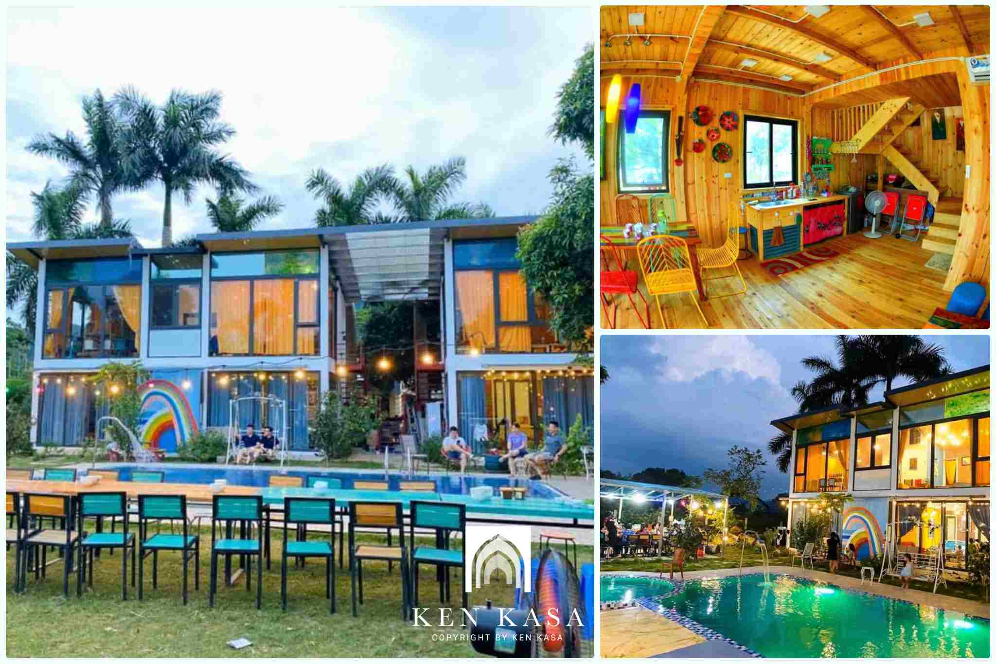 Mẫu nh&agrave; homestay phong c&aacute;ch hiện đại Sunny homestay 